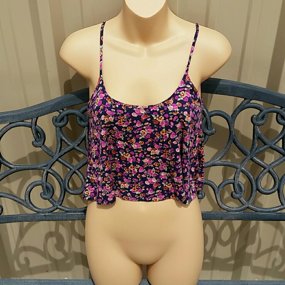☆☆☆☆Floral Crop Top☆☆☆☆